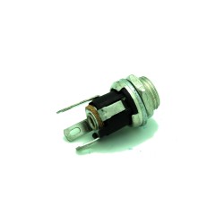 Screw Type Panel Mount DC Jack: 5.5x2.1mm