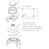 Round Metal Ball Tactile Button 6mm