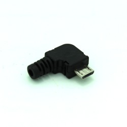 Right Angle MicroUSB Cable Solder Connector