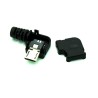 Right Angle MicroUSB Cable Solder Connector