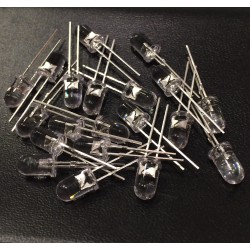20 pack of Super Bright 5mm LEDs (Standard Size)