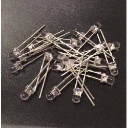 20 pack of Super Bright 3mm LEDs