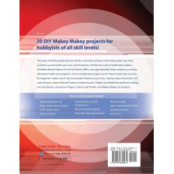 20 Makey Makey Projects for the Evil Genius Book by Colleen Graves and Aaron Graves
