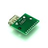 Female USB 3.0 Breakout Board Blue USB to DIP 2.54mm