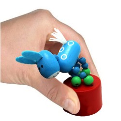 Floppy Animal Collapsing String Toy