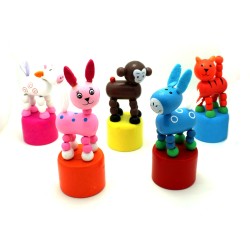 Floppy Animal Collapsing String Toy