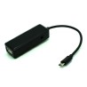 4 Port USB Hub with ON/OFF switch and Micro USB Plug