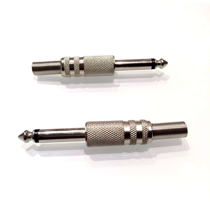 1/4" Mono Audio Plug