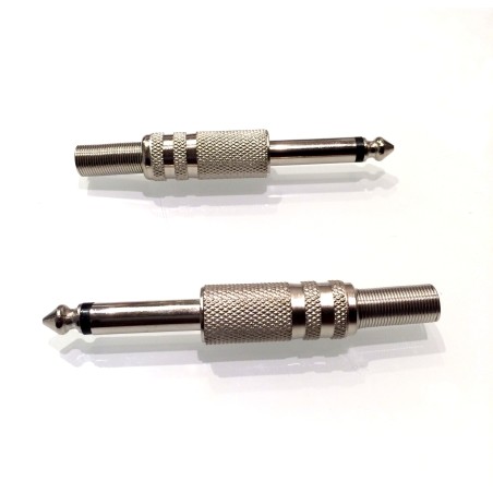 1/4" Mono Audio Plug