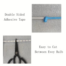 Touch Free Wave ON/OFF Sensor Cool White USB Powered LED Strip - 9.8ft