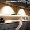 Touch Free Wave ON/OFF Sensor Cool White USB Powered LED Strip - 9.8ft