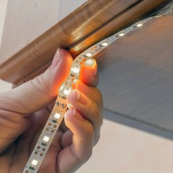 Touch Free Wave ON/OFF Sensor Cool White USB Powered LED Strip - 9.8ft
