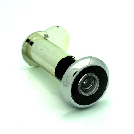 Plastic 220 Degree Peephole Door Viewer Security Peep Hole Hardware for 60mm-90mm Thick Doors