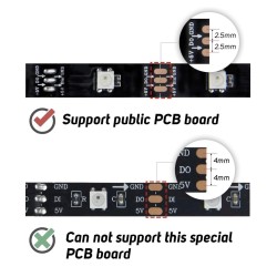 3 Pin LED Strip Connector with Wires