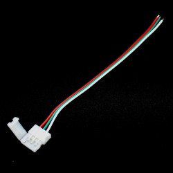 3 Pin LED Strip Connector with Wires