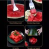 Watermelon Slicer Cutter, 2-in-1 Fork Stainless Steel Fruit Cutting Tool