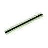 40-pin Break Away Strip Male Header 0.1" 2.54mm Equal Length Long Centered Double Sided 15mm Long Pins