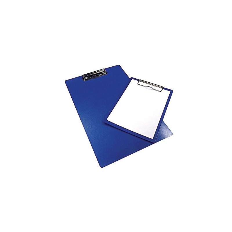 A4 PVC Blue Clipboard Letter Size Bazic