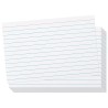 4x6 Index Cards Jumbo Ruled Blue and Red 50 Pack for Flash Cards, Studying, Note Taking and To Do List 