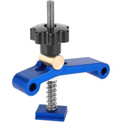 T Track Clamp, T-track Hold Down Clamp, Blue Aluminum T Track Clamp, T Track Clamp for Woodworking and Metalworking