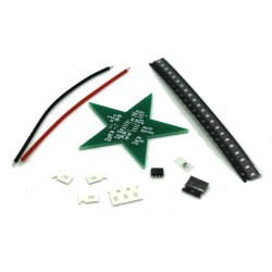 SMD Blue Star LED Soldering Kit SMT Christmas Decoration Electronic Ornament