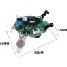 Running Microbug Kit Solder DIY Robot Bug Light Sensitive