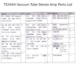 Vacuum Tube Stereo Amplifier Kit