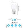 LED Small Light Bulb - 40W Equivalent 6W E27 1.7 inch Diameter