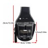 Organizer Tool Pouch | 9 Loops for Tool Organization | Heavy-Duty Metal Belt Clip Attachment