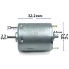 Hobby Motor 6V-24V DC 6200rpm