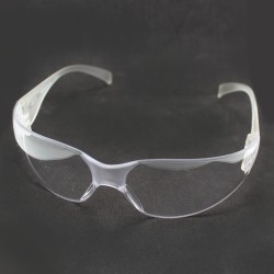 3M Virtua Clear Frame Uncoated Lens Safety Glasses