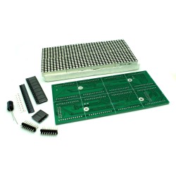 16x32 Dual-Color LED Dot Matrix Display Module DIY Soldering Kit