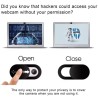 Sliding Camera Cover for Privacy Slider Switch Cap Sticker Webcam iPhone & Laptop