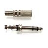 1/4" (6.35mm) Stereo Audio Plug