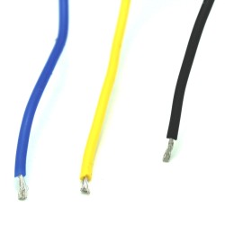 Stranded Silicone Hook Up Wire Box Set: 5 Color 50m / 164 ft Pack 24AWG