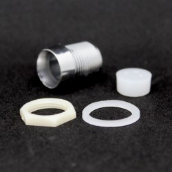 Plastic LED Holder 10mm Panel Mount Bezel