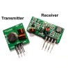 RF Link Transmitter & Receiver Module Pair: 433MHz or 315MHz (for Arduino & Raspberry Pi B / B+)