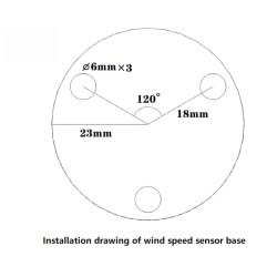 Anemometer Wind Speed Sensor