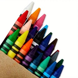 Pen+Gear Crayons Assorted Color Back to School 24 Count