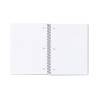 Dealworthy Graph Notebook for Math Spiral Black Quad Rule 80 Sheet