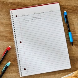 Pen+Gear 1 Subject Spiral Notebook Green College Ruled 70 Sheet