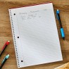 Pen+Gear 1 Subject Spiral Notebook Green College Ruled 70 Sheet