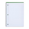 Pen+Gear 1 Subject Spiral Notebook Green College Ruled 70 Sheet