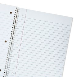 Pen+Gear 1 Subject Spiral Notebook Yellow Wide Ruled 70 Sheet