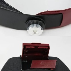 Head Magnifier Visor with Light for Precision Electronics Work