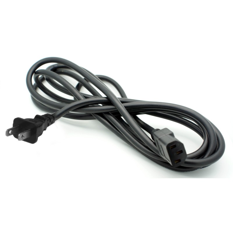 NEMA 1-15P to C13 Power Cable