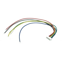 Female 6 Pin JST MX 1.25mm Connector with Wires