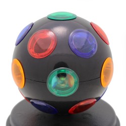 Mini Disco Ball Spinning Battery Powered 3 AA with Stand