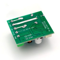 DC 5–30V 433MHz 1-Channel RF Wireless Remote Control Relay Switch Module – Receiver & Transmitter Kit
