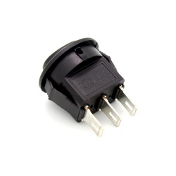 16mm Round Rocker Switch SPDT 3 Pin